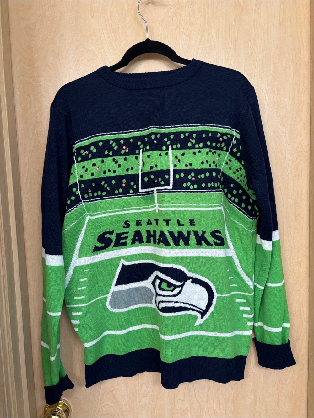 NFL Seahawks Light Up Sweater